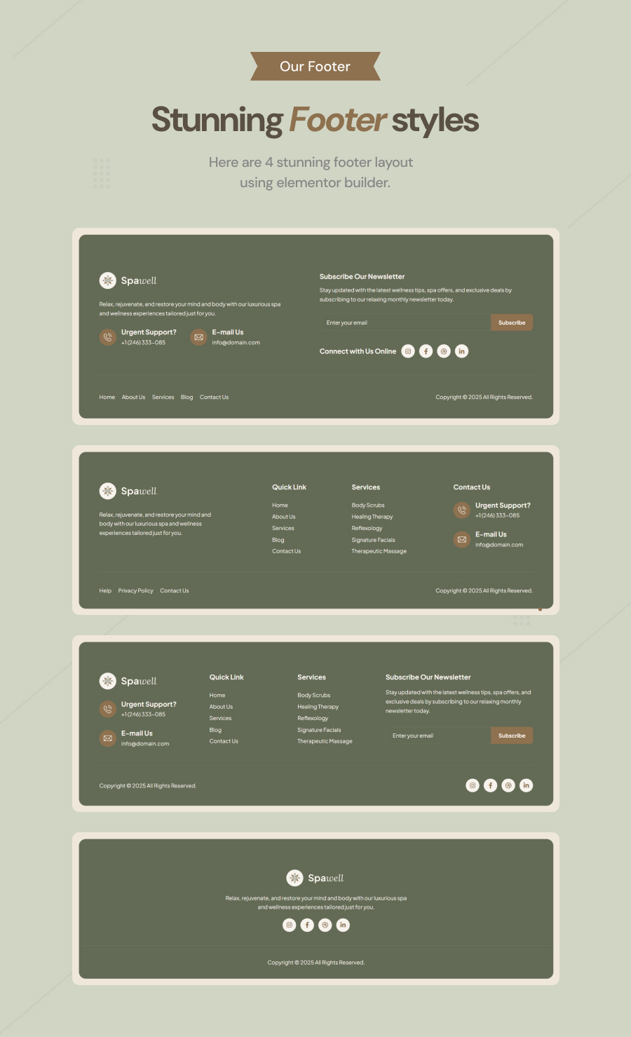 Spawell - Spa und Wellness WordPress -Thema - 8