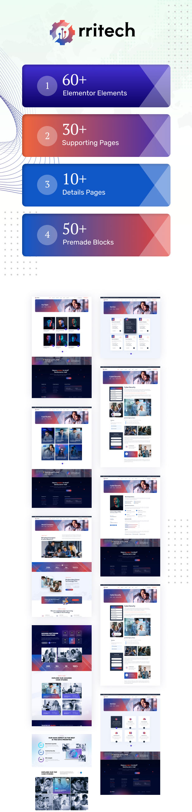 Orritech - IT Solutions & Services WordPress -Thema - 6