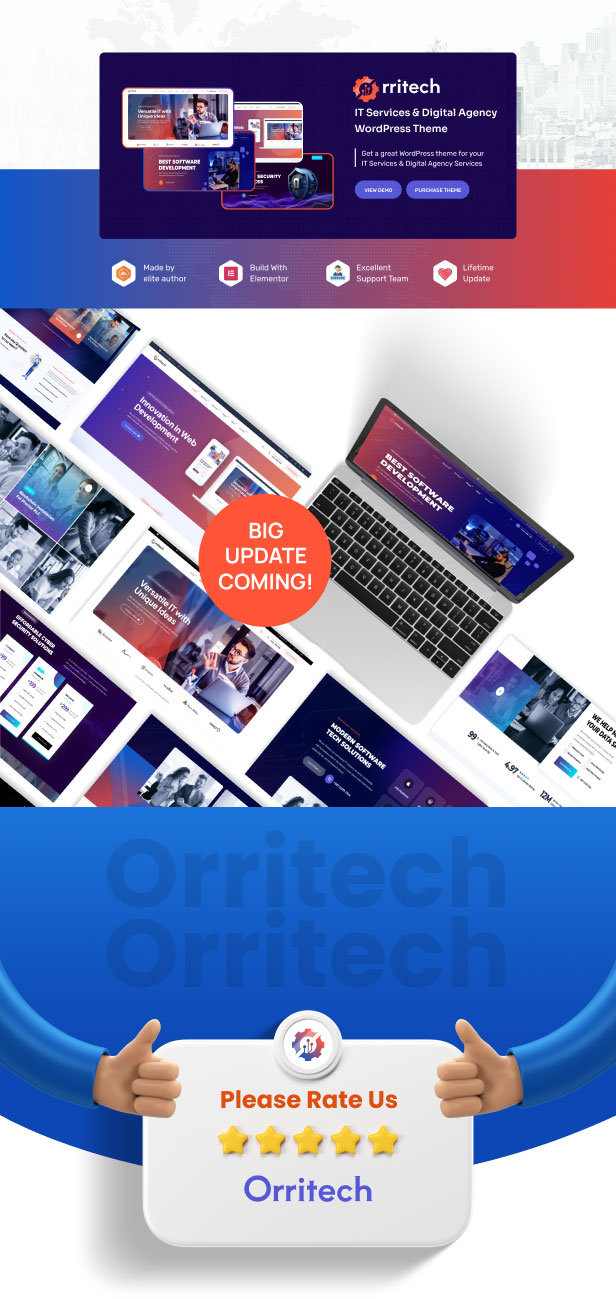 Orritech - IT Solutions & Services WordPress -Thema - 8