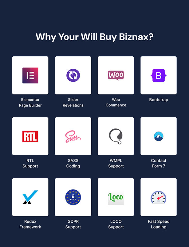 Biznax - Business Consulting WordPress Thema - 8