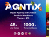 Agntix - Digital Agency & Creative Portfolio WordPress Vorlage