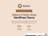 Backeri - Bäckerei WordPress -Thema