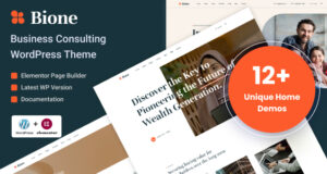 Bione - Business Consulting WordPress Thema