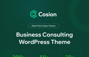 Cosion – Business Consulting WordPress -Thema