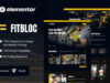 FITBLOC - Fitness & Wellnesselement -Elementor -Vorlagen -Kit