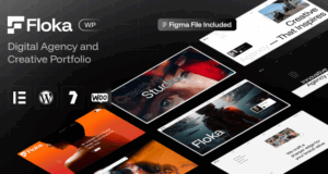Floka – Digital Agentur & Portfolio WordPress Thema
