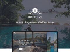 Hotelianer - Hotelbuchung und Resort WordPress Vorlage