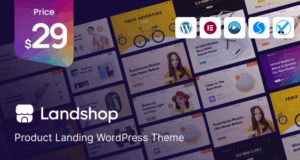 Landshop - Produktlandung WordPress -Thema