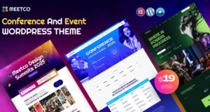 Meetco - Event & Conference WordPress -Thema