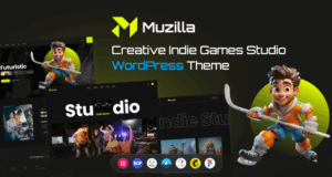 Muzilla - Creative Indie Game Studios WordPress -Thema