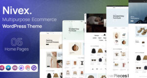 Nivex – Mehrzwecke E -Commerce WordPress -Thema