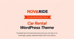 Novaride - WordPress -Thema des Autoverleihes