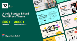 Piku – Startup & SaaS WordPress Vorlage