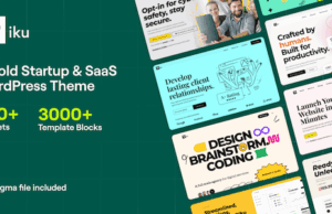 Piku – Startup & SaaS WordPress Vorlage