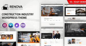 Renova – Bauindustrie WordPress -Thema