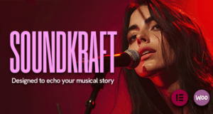 SoundKraft - Ein komplettes Musik -WordPress -Thema für Plattenlabels und Künstler