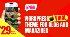 Vyral - WordPress -Viralthema für Blog und Zeitschriften