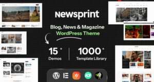 Zeitungspapier | Nachrichtenmagazin Blog WordPress Vorlage