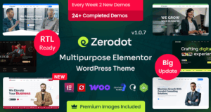 Zerodot – Multipurpose Elementor Business WordPress -Thema