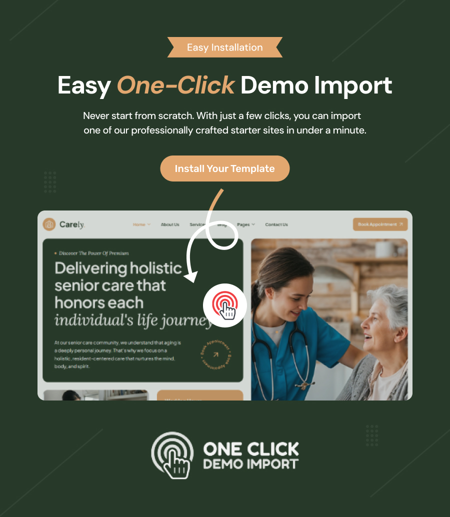 Carely - Senior Care & ältere Krankenpflege WordPress -Thema - 5