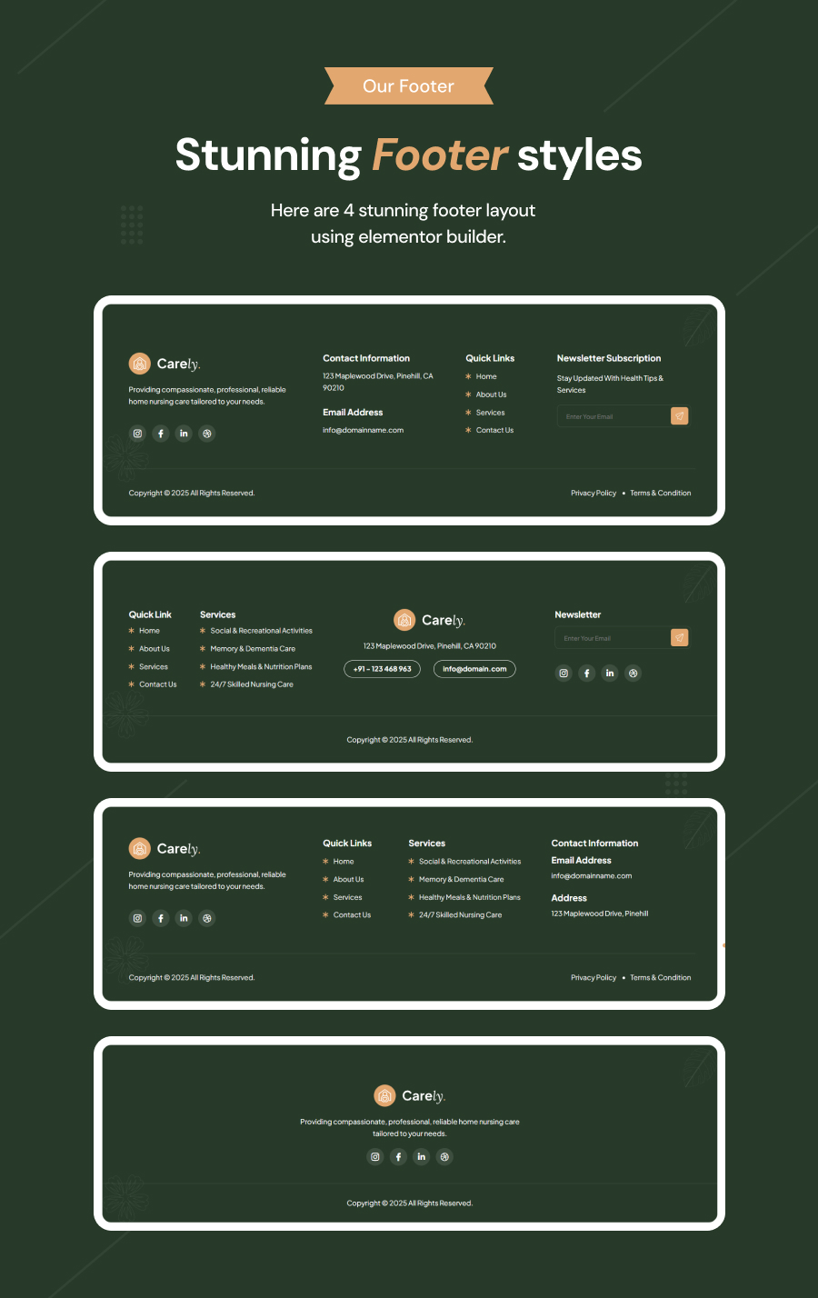 Carely - Senior Care & ältere Krankenpflege WordPress -Thema - 8