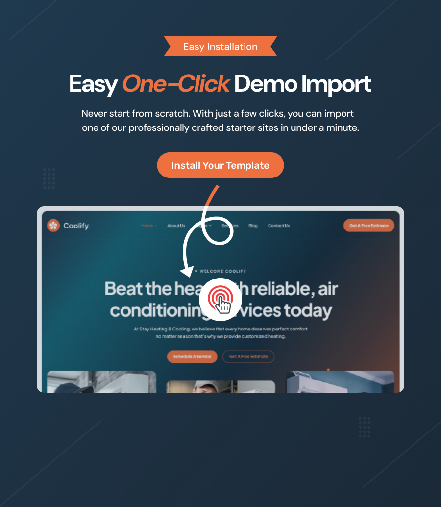 Coolify - Klimaanlage & Erhitzen HVAC WordPress -Thema - 5