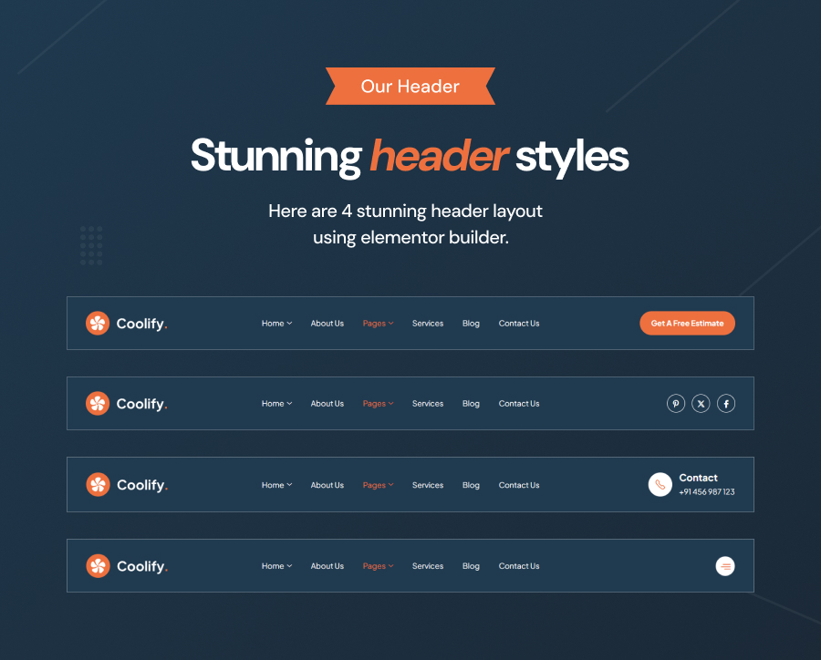 Coolify - Klimaanlage & Erhitzen HVAC WordPress -Thema - 7