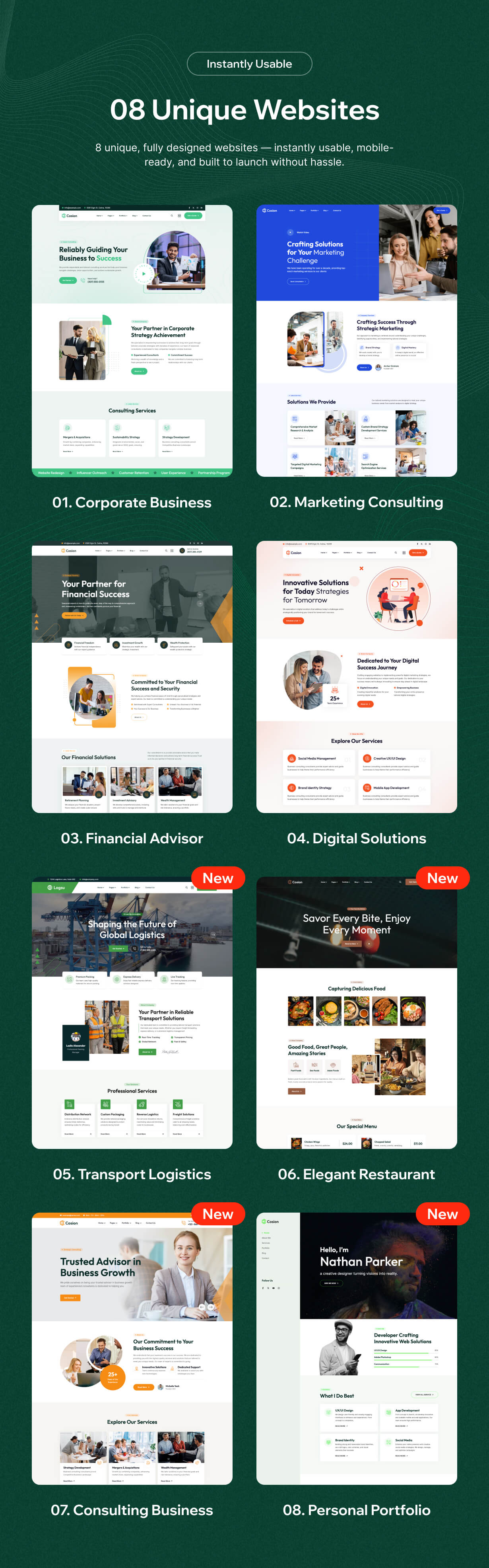 Bereitete Website