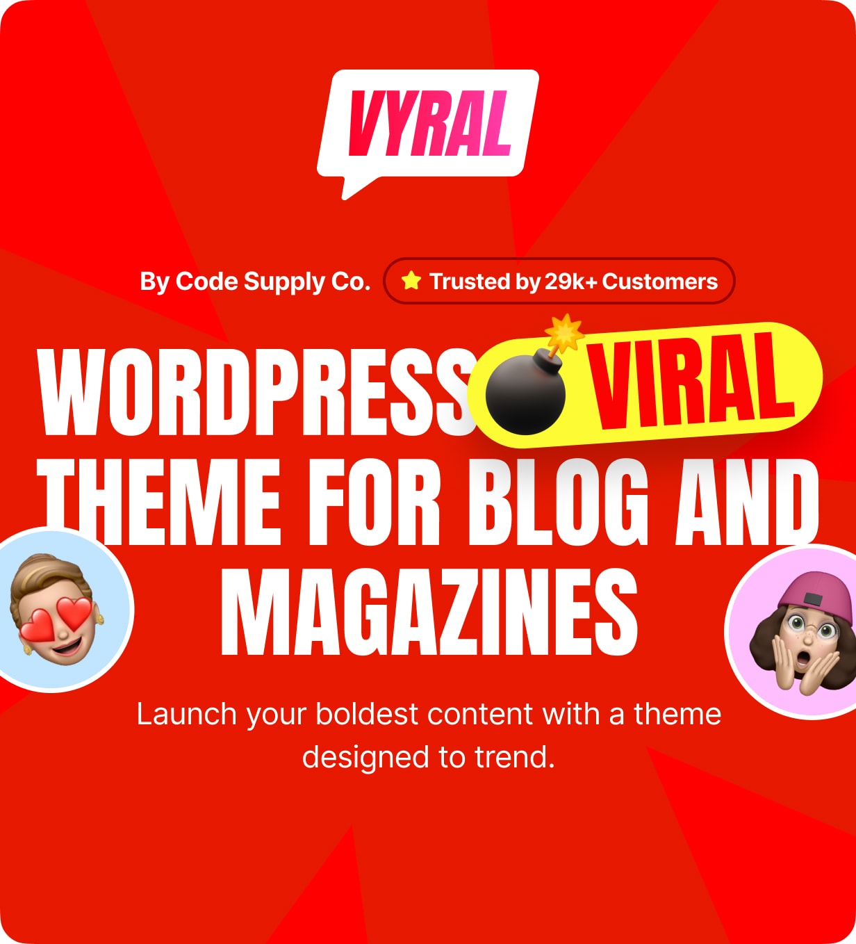Vyral - WordPress -Viralthema für Blog und Zeitschriften - 1