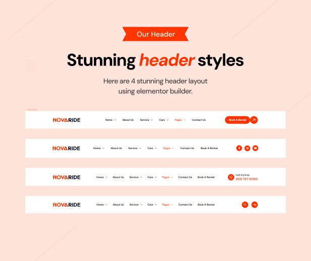 Novaride - Autovermietung WordPress -Thema - 7