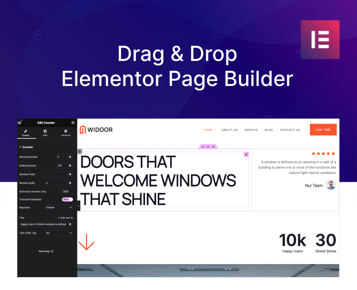 Widoor - Windows & Türen WordPress -Thema - 2