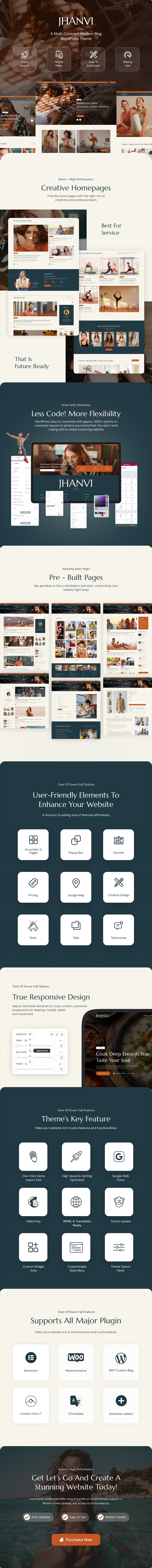 Jhanvi - Multi -Blog -WordPress -Thema - 1