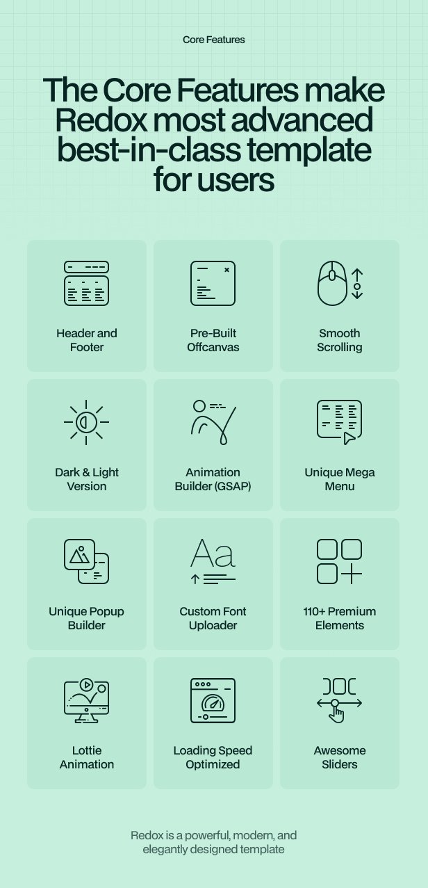 Redox - Portfolio WordPress Theme - 5 Kreativagentur