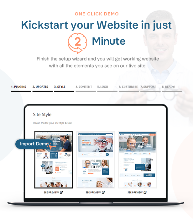 Optisches WordPress-Theme