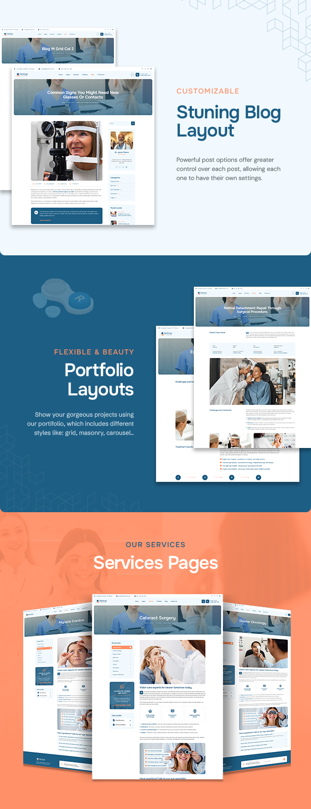 Optisches WordPress-Theme
