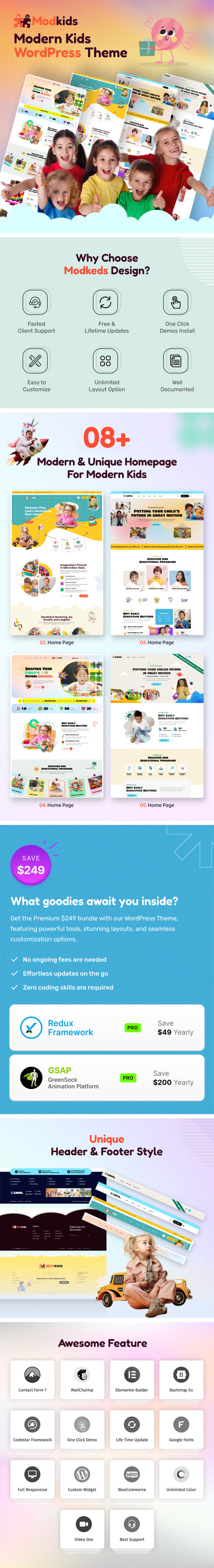 Modkids – Modernes WordPress-Theme für Kinder – 5