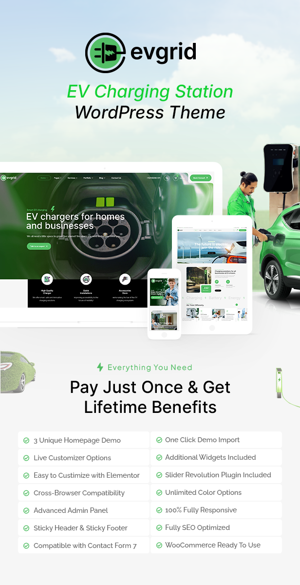 EVgrid WordPress-Theme