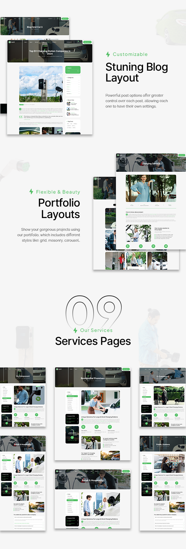 EVgrid WordPress-Theme