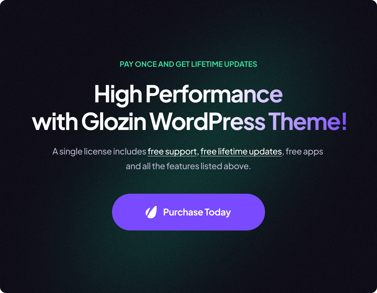 GLOZIN - Mehrzweck Woocommerce WordPress -Thema - 16