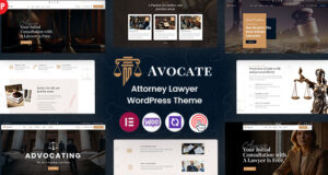 Avocate – WordPress-Template für Rechtsanwälte