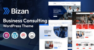 Bizan – WordPress-Layout für Unternehmens- und Finanzberatung