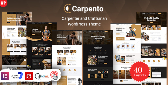 Carpento – Zimmermann-WordPress-Template