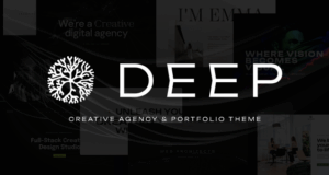 Deep – WordPress-Vorlage für Kreativagentur und Portfolio