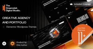 Dreamslab – Kreativportfolio und Agentur-WordPress-Vorlage