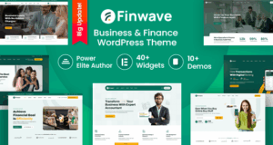 Finwave - Business and Finance WordPress -Thema