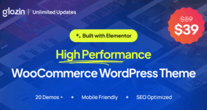 GLOZIN – Mehrzweck -Woocommerce -WordPress -Thema