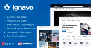 Ignavo – WooCommerce-Layout für Autoteile