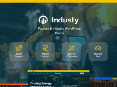 Industy - Fabrik & Industrie WordPress -Thema