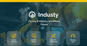 Industy - Fabrik & Industrie WordPress -Thema