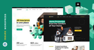 Insurx – WordPress-Template für Versicherungsagenturen